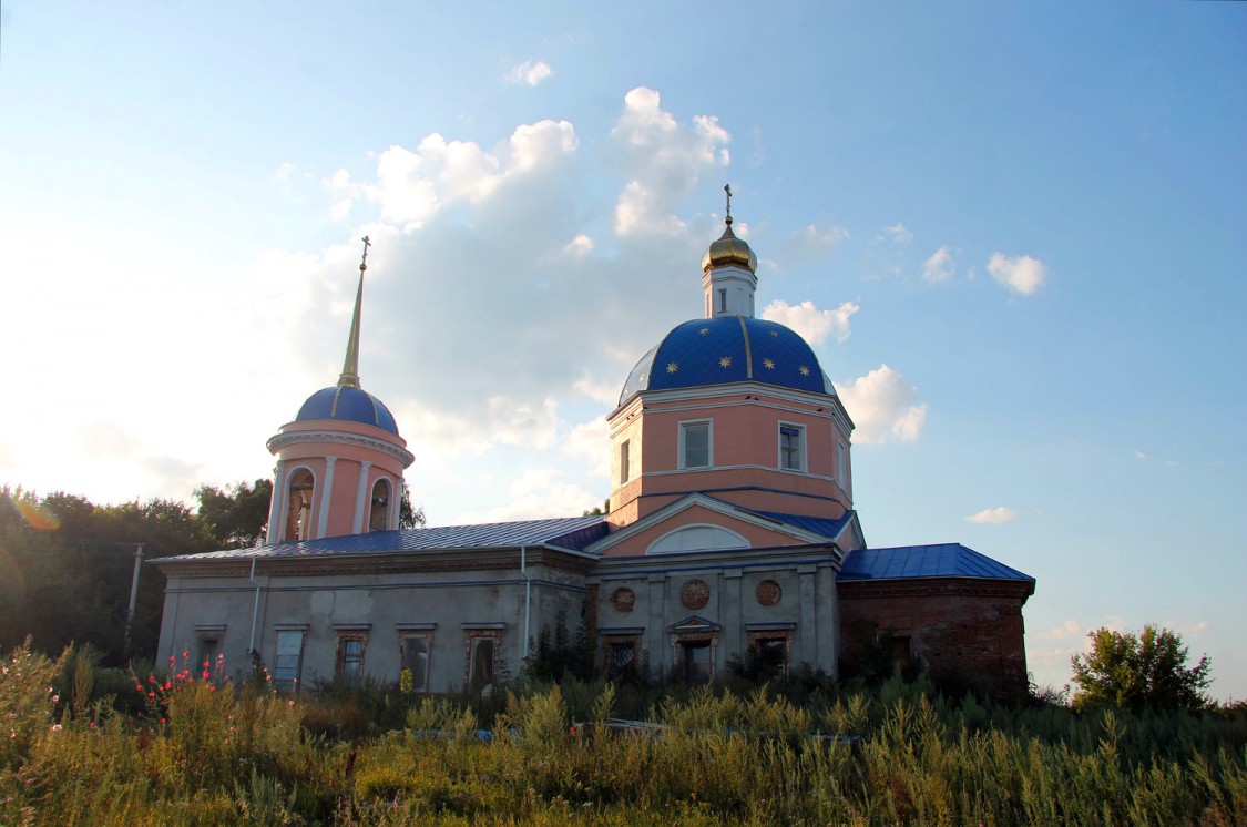 Курино. Церковь Николая Чудотворца. фасады