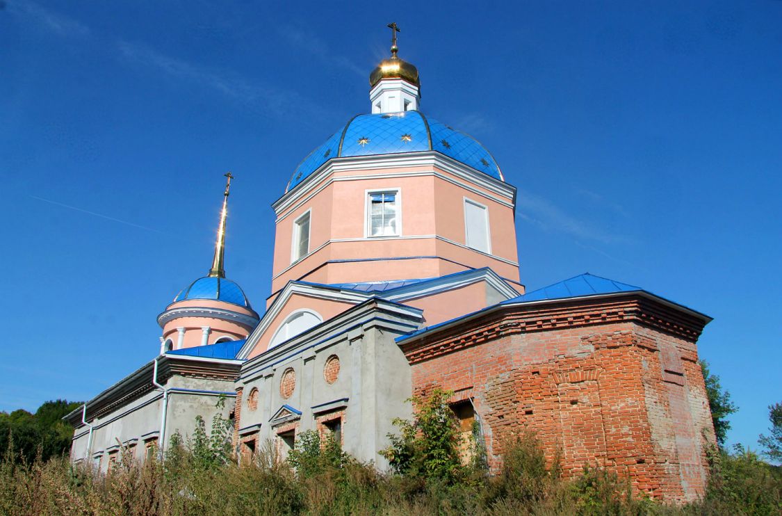 Церковь Николая Чудотворца, Курино (Хлевенский район, Липецкая область). фасады