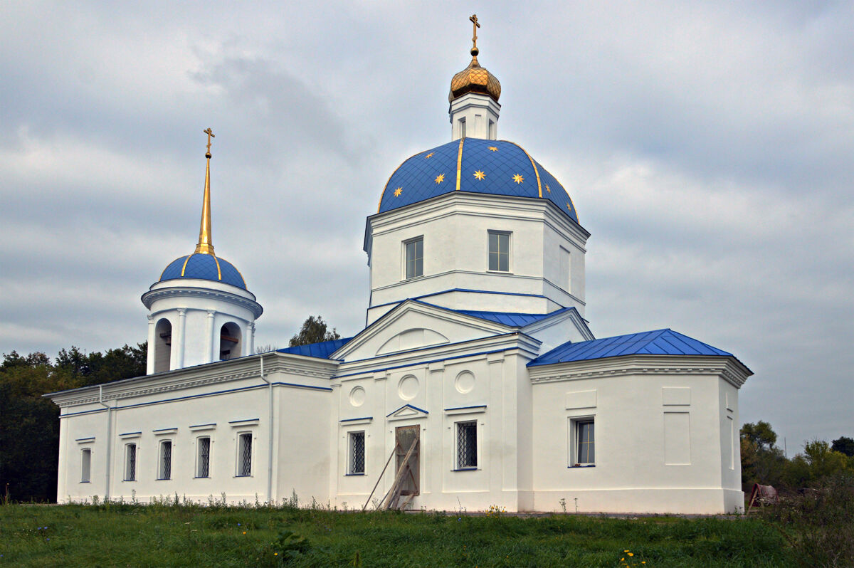 Церковь Николая Чудотворца, Курино (Хлевенский район, Липецкая область). фасады