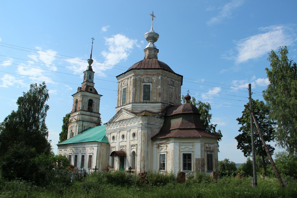 Горки. Церковь Василия Великого. фасады