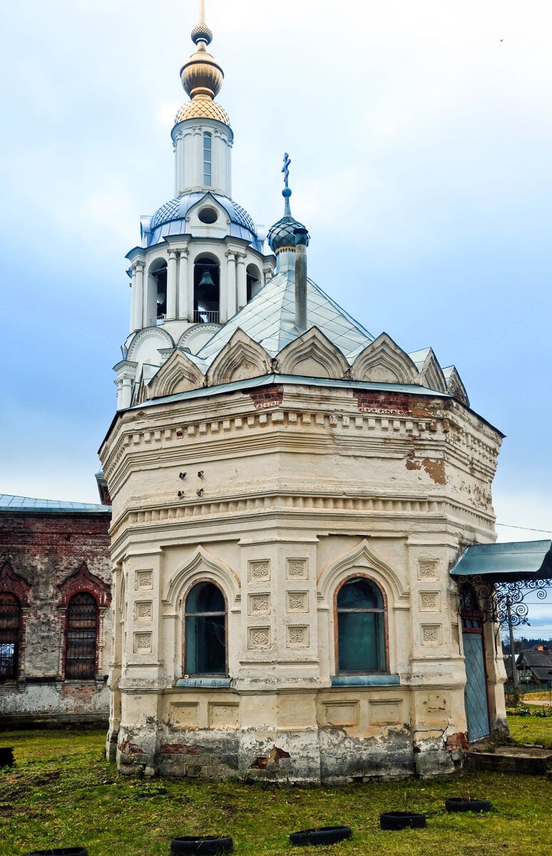 Часовня Александра Невского, Заозерье (Угличский район, Ярославская область). фасады