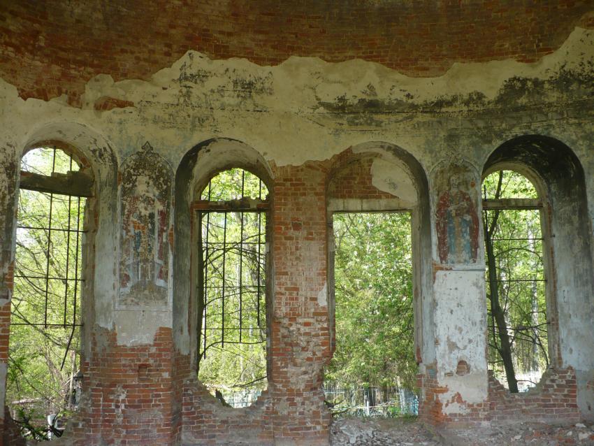 Церковь Воскресения Христова, Богучарово (Алексинский район и пос. Новогуровский, Тульская область). интерьер и убранство