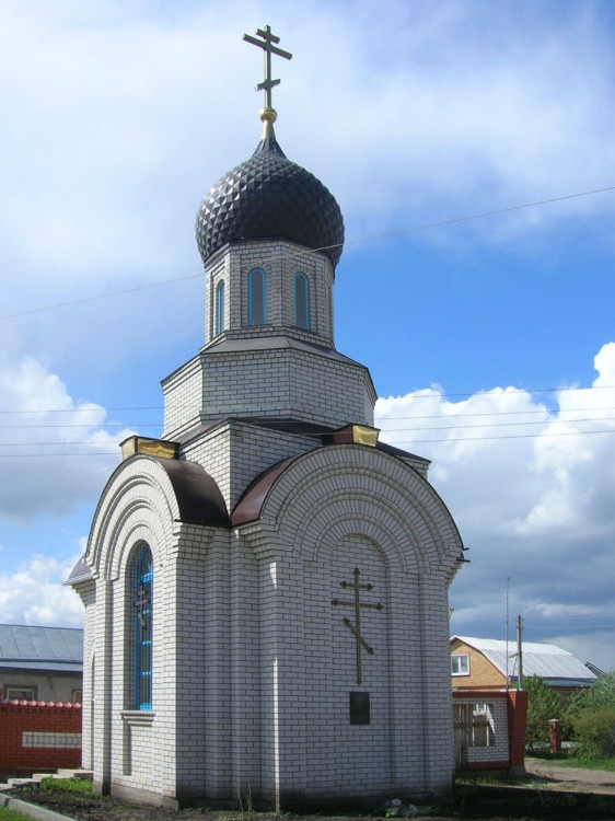 Часовня Николая Чудотворца, Ямное (Рамонский район, Воронежская область). общий вид в ландшафте