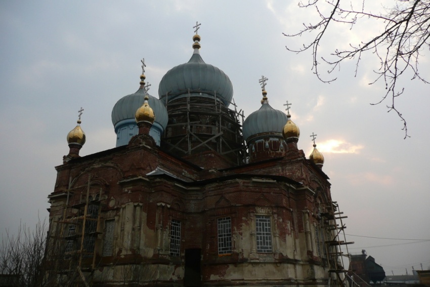 Церковь Иоанна Богослова, Грязное (Липецкий район, Липецкая область). общий вид в ландшафте