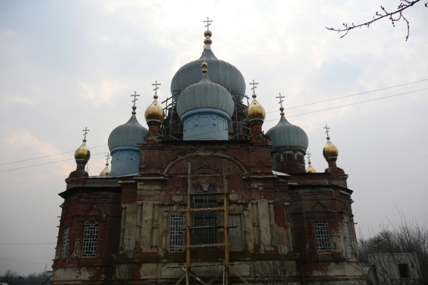 Церковь Иоанна Богослова, Грязное (Липецкий район, Липецкая область). общий вид в ландшафте