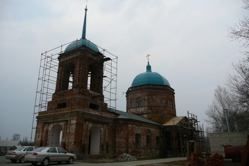 Церковь Рождества Христова, Вербилово (Липецкий район, Липецкая область). фасады