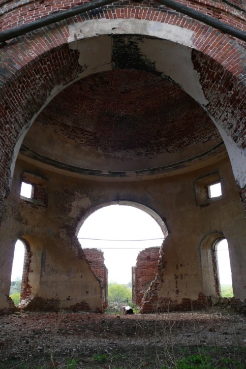 Церковь Симеона Столпника, Никольское (Краснинский район, Липецкая область). интерьер и убранство