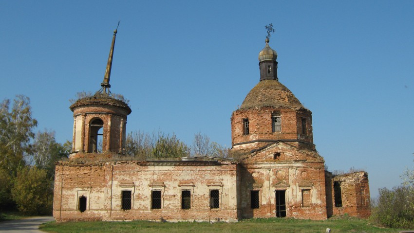 Церковь Николая Чудотворца, Курино (Хлевенский район, Липецкая область). фасады