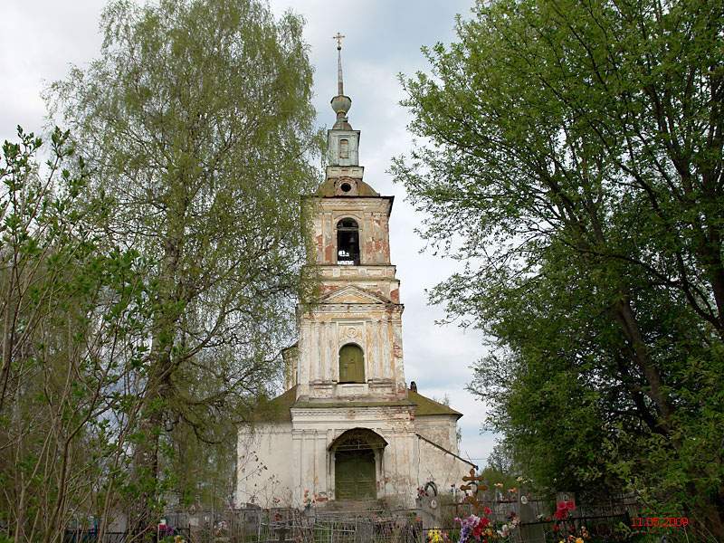 Горки. Церковь Василия Великого. фасады