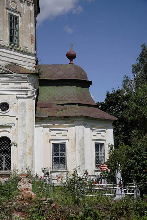 Церковь Василия Великого, Горки (Угличский район, Ярославская область). архитектурные детали