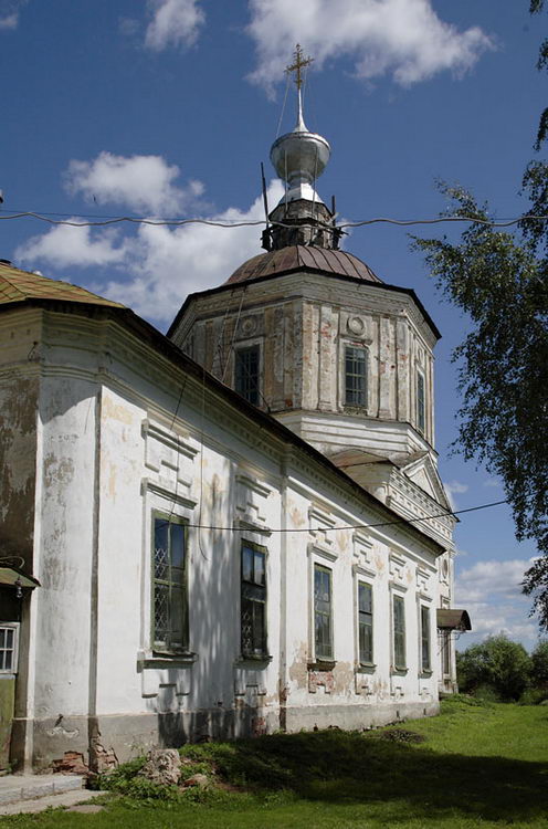 Церковь Василия Великого, Горки (Угличский район, Ярославская область). архитектурные детали