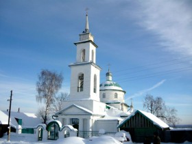 Кушниково. Церковь Спаса Преображения