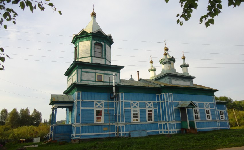 Малое Мурашкино. Церковь Покрова Пресвятой Богородицы. фасады