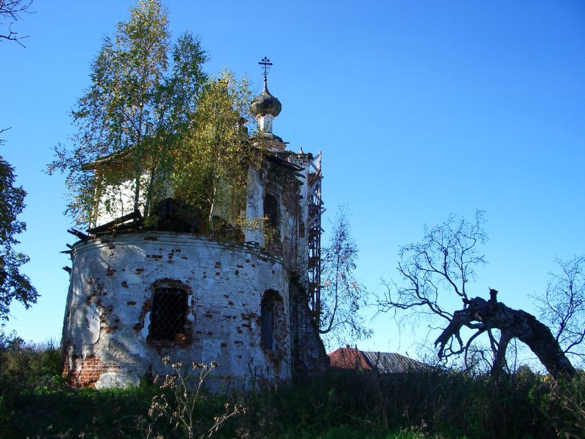 Церковь Покрова Пресвятой Богородицы, Покровское (Вологодский район, Вологодская область). фасады