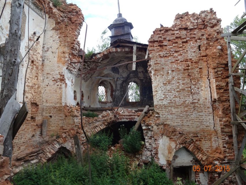 Покровское. Церковь Покрова Пресвятой Богородицы. интерьер и убранство