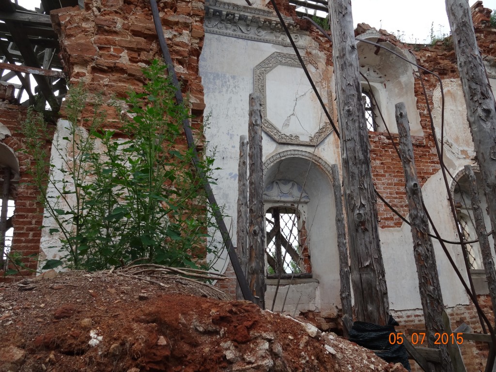 Церковь Покрова Пресвятой Богородицы, Покровское (Вологодский район, Вологодская область). интерьер и убранство