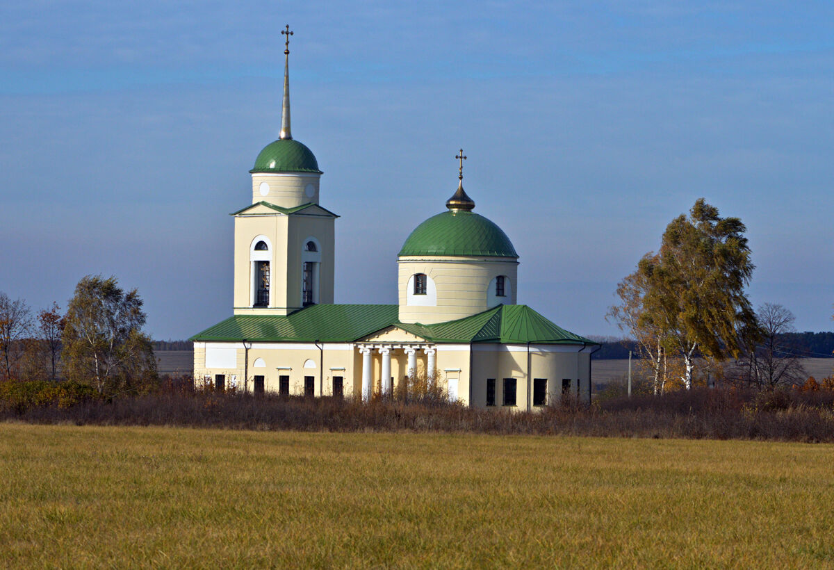 Церковь Николая Чудотворца, Никольское (Краснинский район, Липецкая область). фасады