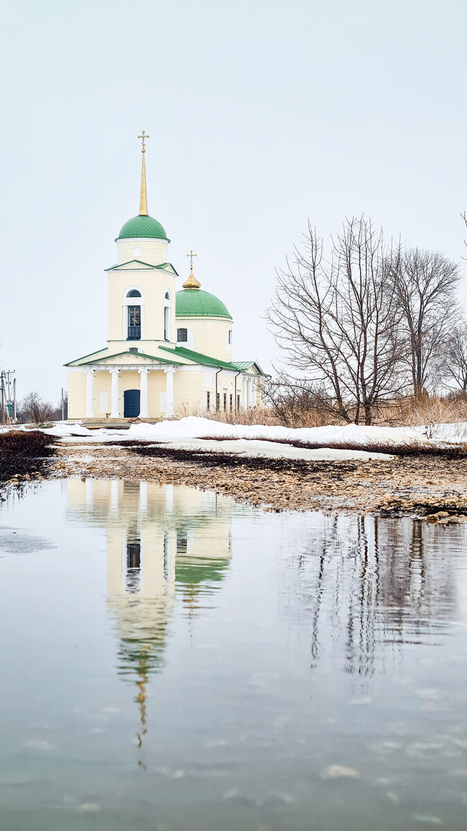 Церковь Николая Чудотворца, Никольское (Краснинский район, Липецкая область). художественные фотографии