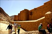 Монастырь Святой Екатерины, Северная стена монастыря<br>, Синайский полуостров, Египет, Прочие страны