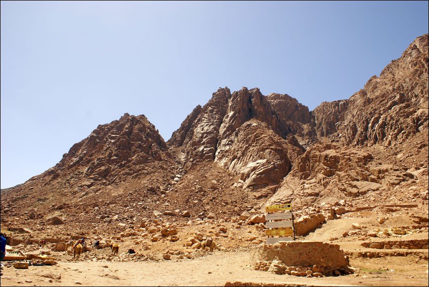 Синайский полуостров. Монастырь Святой Екатерины. дополнительная информация, Гора Моисея