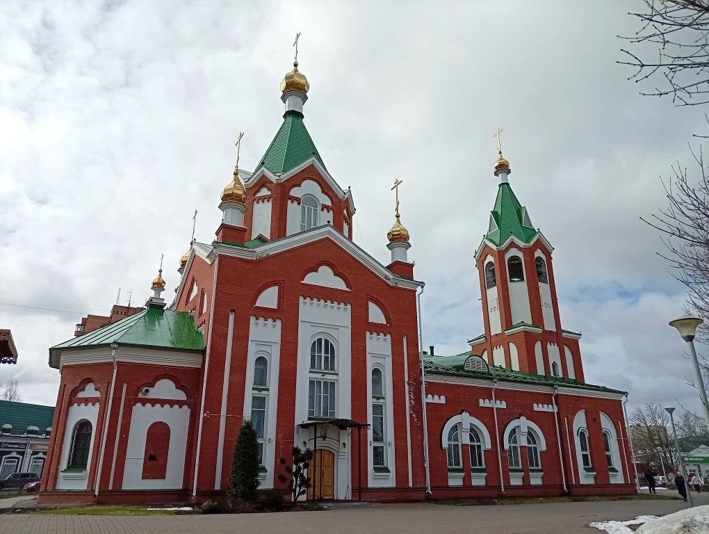 фасады. Кафедральный собор Преображения Господня, Глазов (Глазовский район и г. Глазов, Республика Удмуртия)