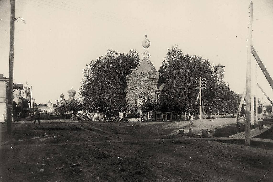 Фото нач. ХХ в., архивная фотография. Часовня Александра Невского, Глазов (Глазовский район и г. Глазов, Республика Удмуртия)