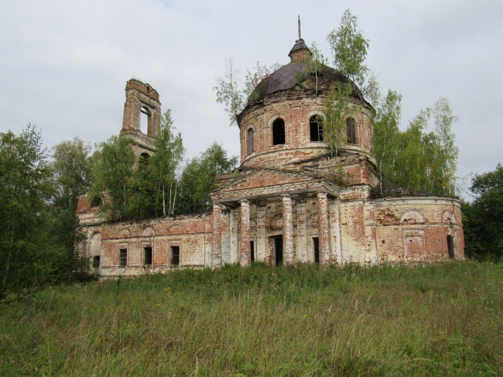 Кривцово. Церковь Успения Пресвятой Богородицы. фасады