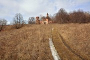 Церковь Троицы Живоначальной, Дорога к храму<br>, Афанасьево, Алексин, город, Тульская область