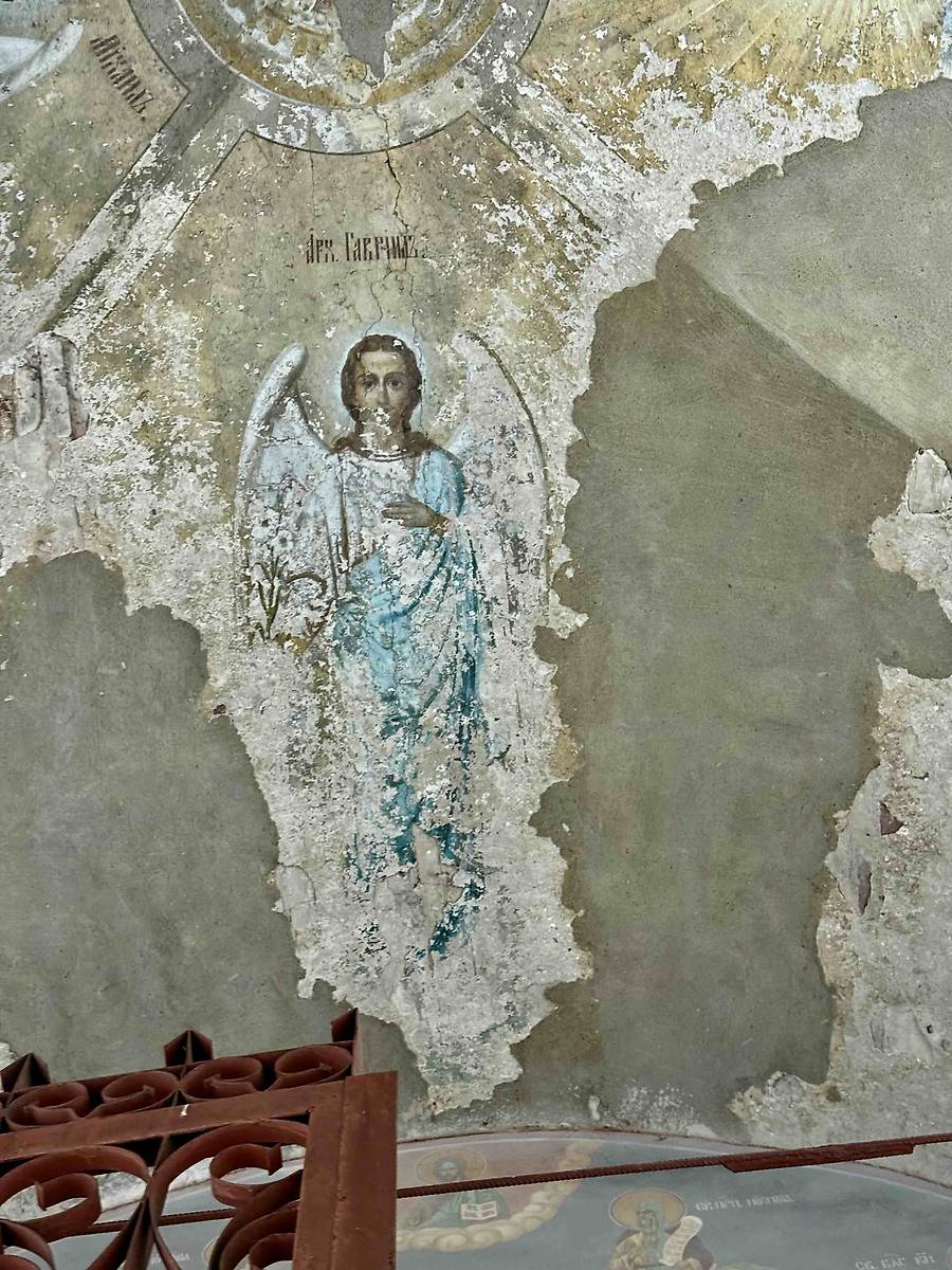 интерьер и убранство. Никитский монастырь. Церковь Архангела Гавриила в колокольне монастыря, Никитская Слобода (Переславский район и г. Переславль-Залесский, Ярославская область)