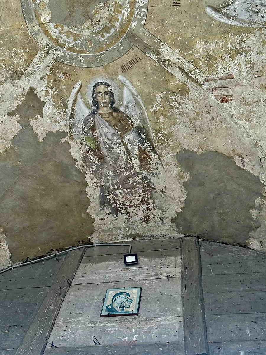 интерьер и убранство. Никитский монастырь. Церковь Архангела Гавриила в колокольне монастыря, Никитская Слобода (Переславский район и г. Переславль-Залесский, Ярославская область)