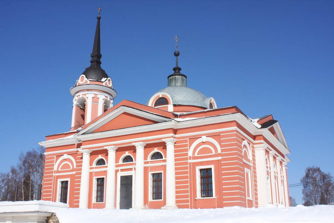 Рождествено (Павло-Слободский с/о). Церковь Рождества Христова. фасады