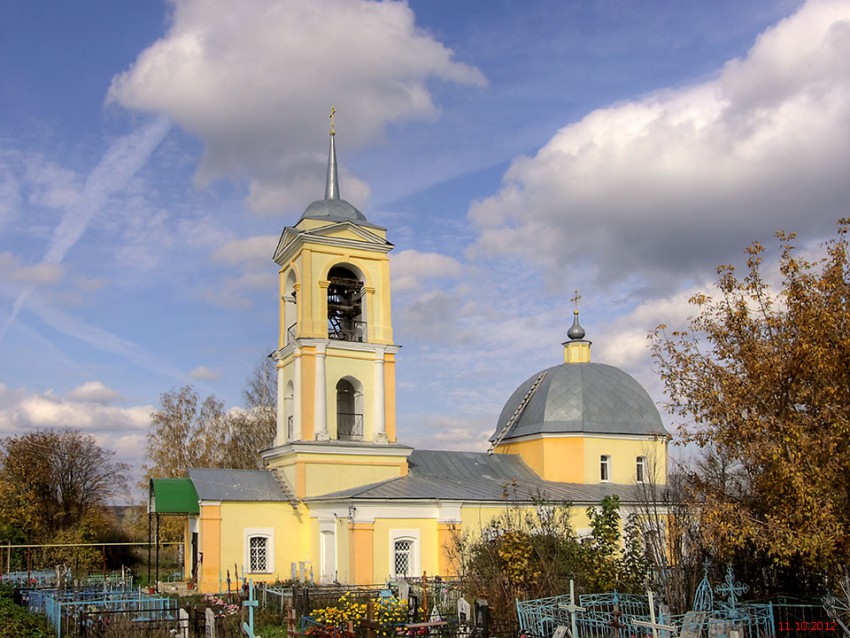 Большое Попово. Церковь Николая Чудотворца. фасады