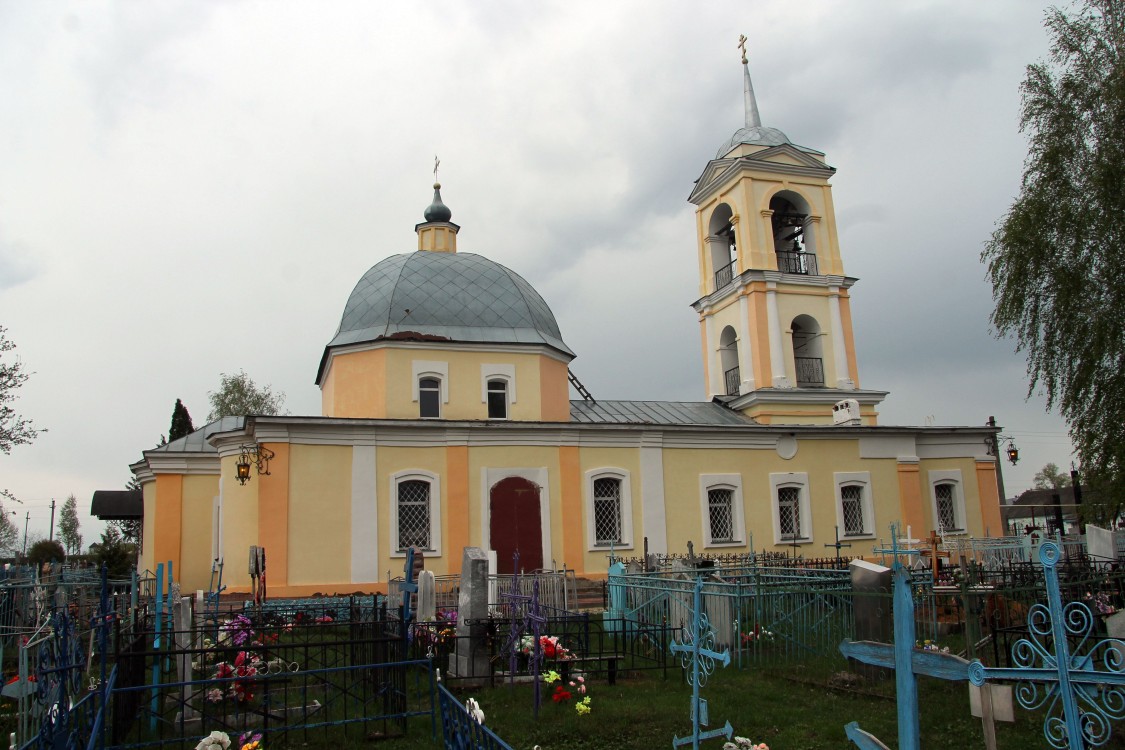 Большое Попово. Церковь Николая Чудотворца. фасады