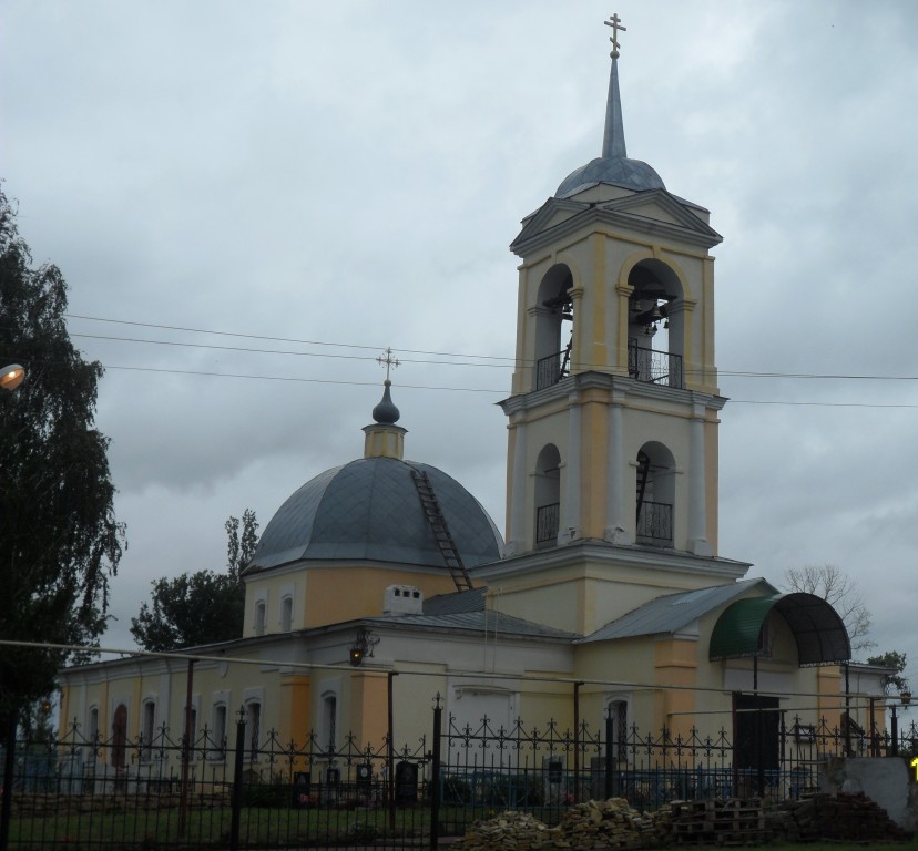 Большое Попово. Церковь Николая Чудотворца. фасады