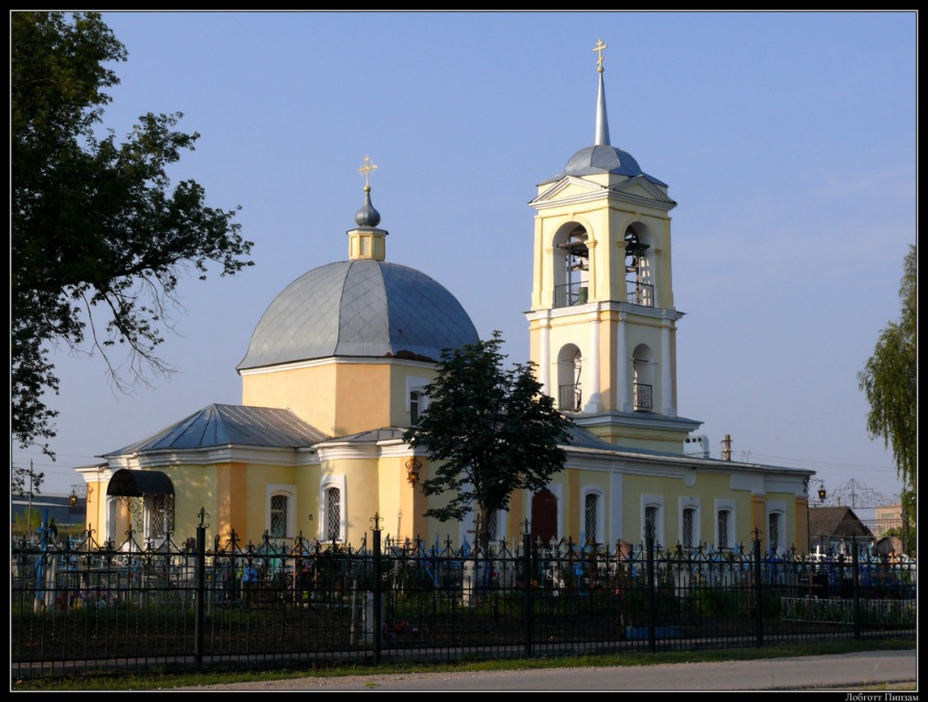 Церковь Николая Чудотворца, Большое Попово (Лебедянский район, Липецкая область). фасады