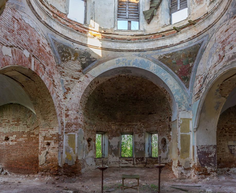 Церковь Никиты мученика, Тютчево (Лебедянский район, Липецкая область). интерьер и убранство, Вид на восток в интерьере