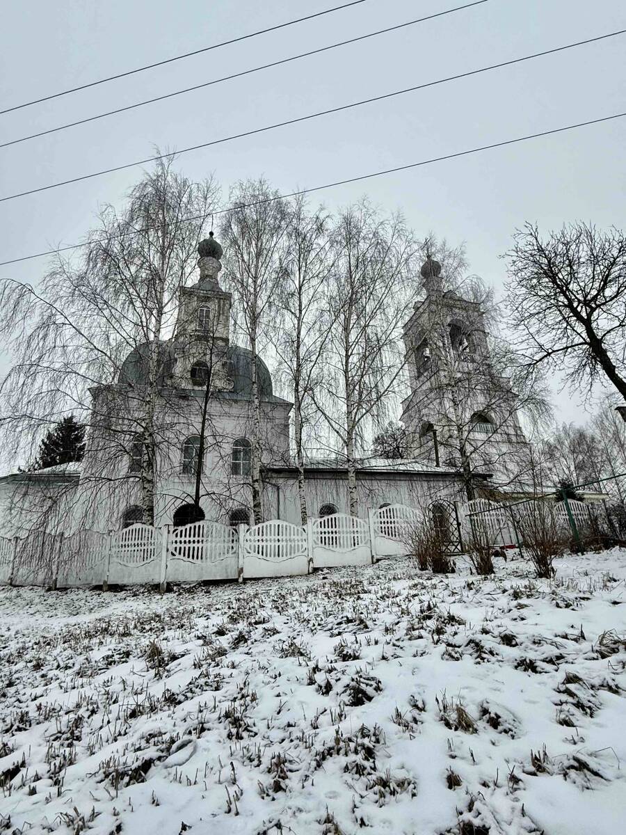 Церковь Смоленской иконы Божией Матери, Подлесово (Кстовский район, Нижегородская область). фасады