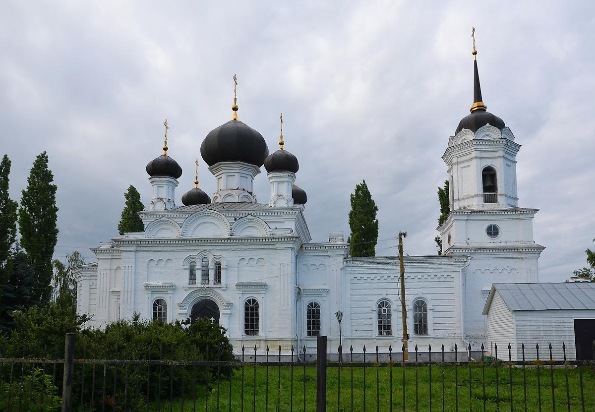 фасады. Церковь Александра Невского, Соловое (Чаплыгинский район, Липецкая область)