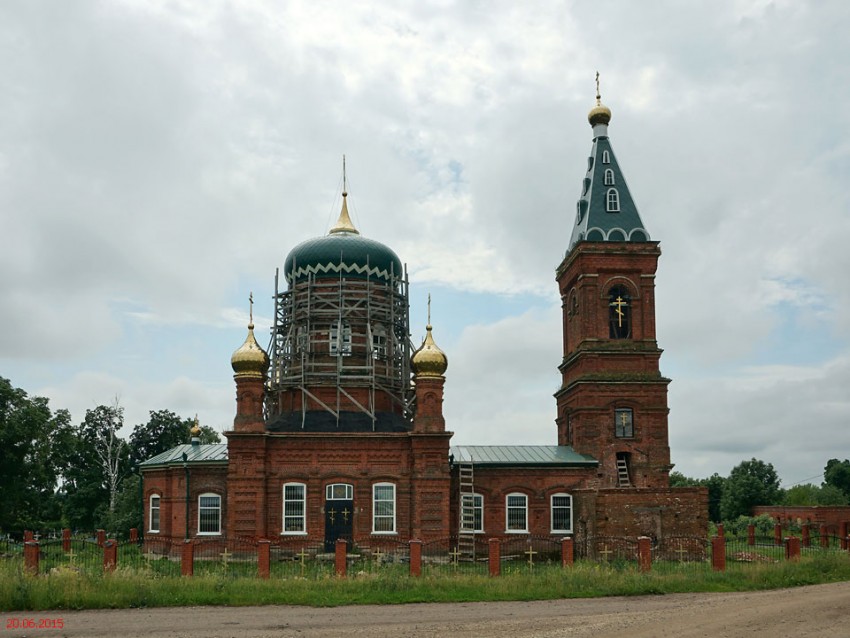 Церковь Димитрия Солунского, Избищи (Данковский район, Липецкая область). фасады