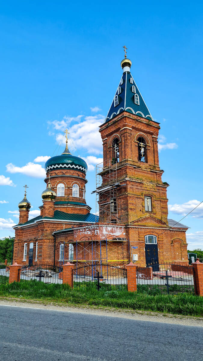 Церковь Димитрия Солунского, Избищи (Данковский район, Липецкая область). фасады
