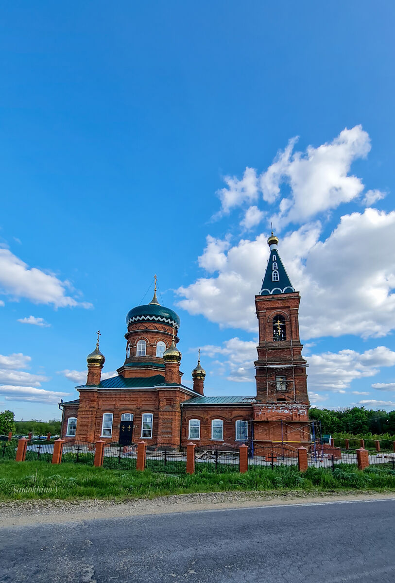 Церковь Димитрия Солунского, Избищи (Данковский район, Липецкая область). фасады