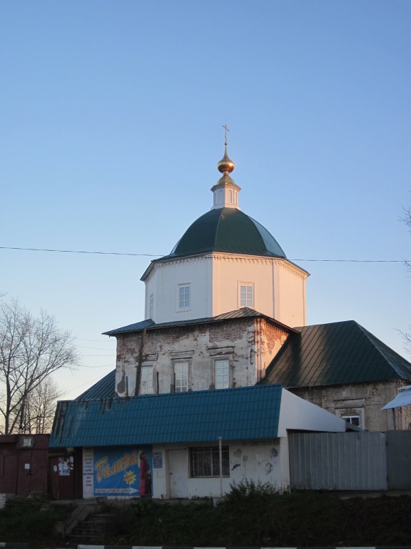 Лежнево. Церковь Казанской иконы Божией Матери. фасады