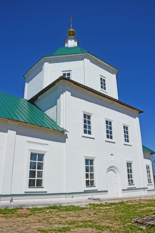 Церковь Казанской иконы Божией Матери, Лежнево (Лежневский район, Ивановская область). фасады
