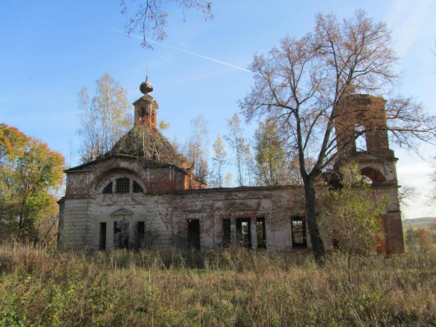 Афанасьево. Церковь Троицы Живоначальной. фасады, северный фасад