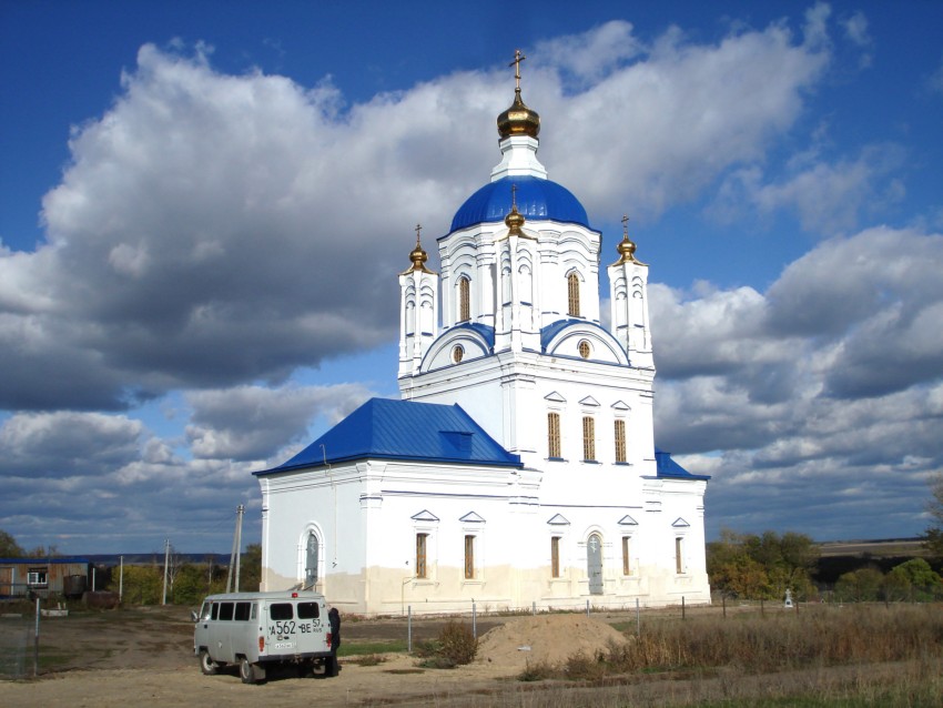 Церковь Воскресения Словущего, Ретяжи (Кромской район, Орловская область). фасады