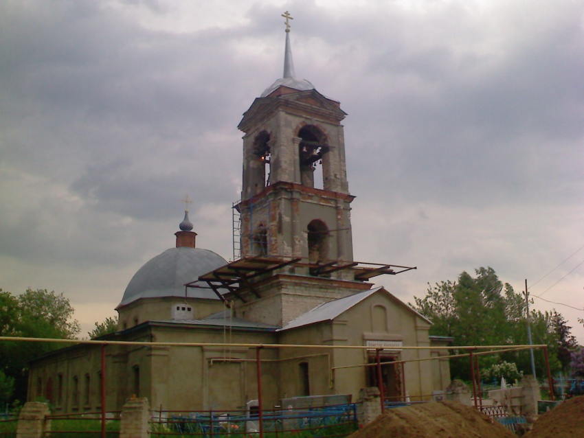 Церковь Николая Чудотворца, Большое Попово (Лебедянский район, Липецкая область). фасады