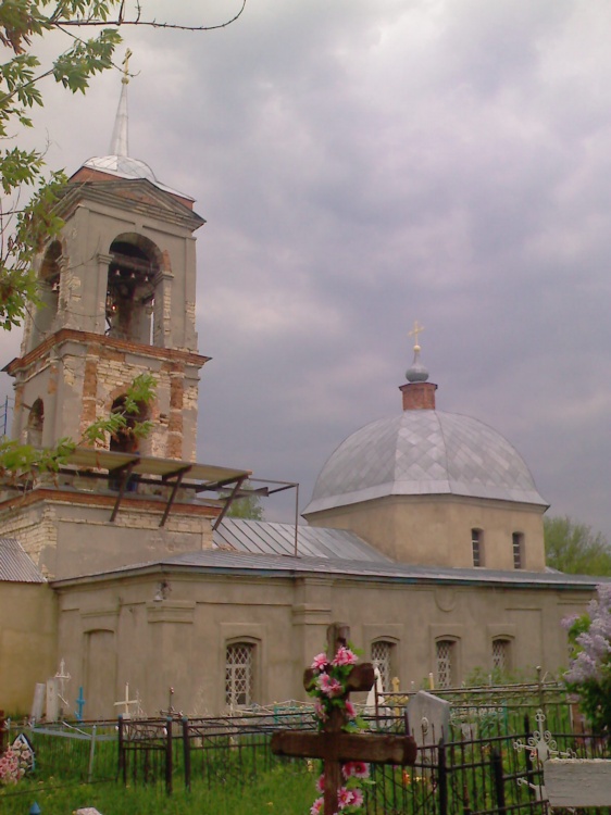 Церковь Николая Чудотворца, Большое Попово (Лебедянский район, Липецкая область). фасады