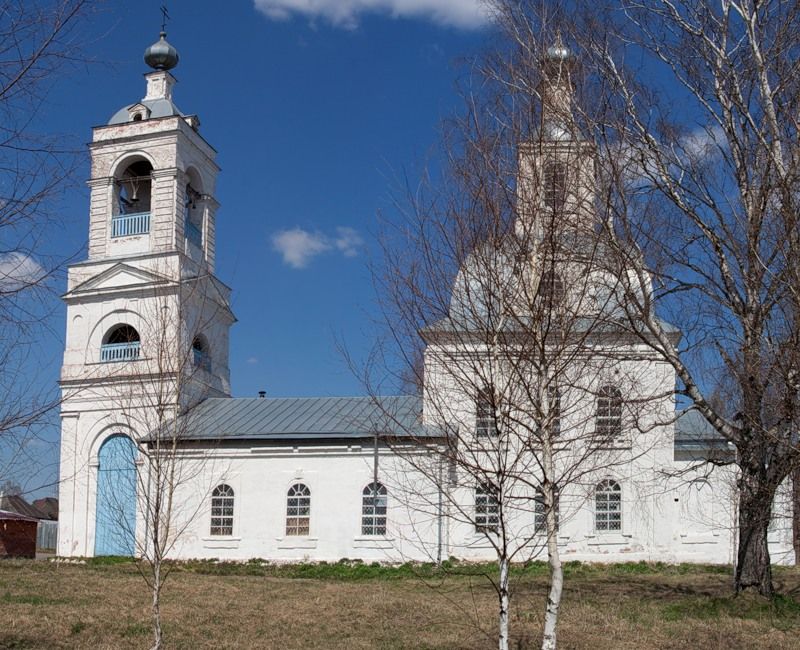 Церковь Смоленской иконы Божией Матери, Подлесово (Кстовский район, Нижегородская область). фасады