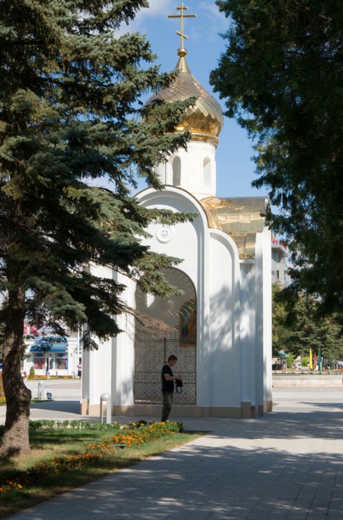 Часовня Осии Пророка, Анапа (Анапа, город, Краснодарский край). общий вид в ландшафте