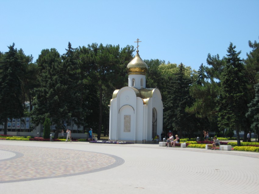 Часовня Осии Пророка, Анапа (Анапа, город, Краснодарский край). общий вид в ландшафте